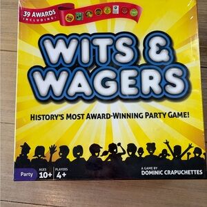 Wits & Wagers Party Game NEW